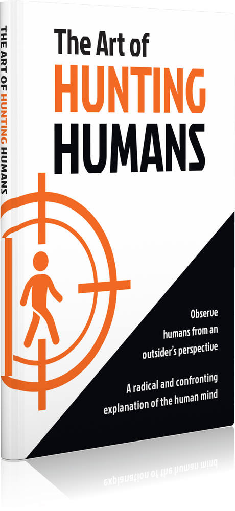 The Art of Hunting Humans — 3D book